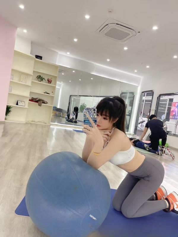 包河健身小姐姐