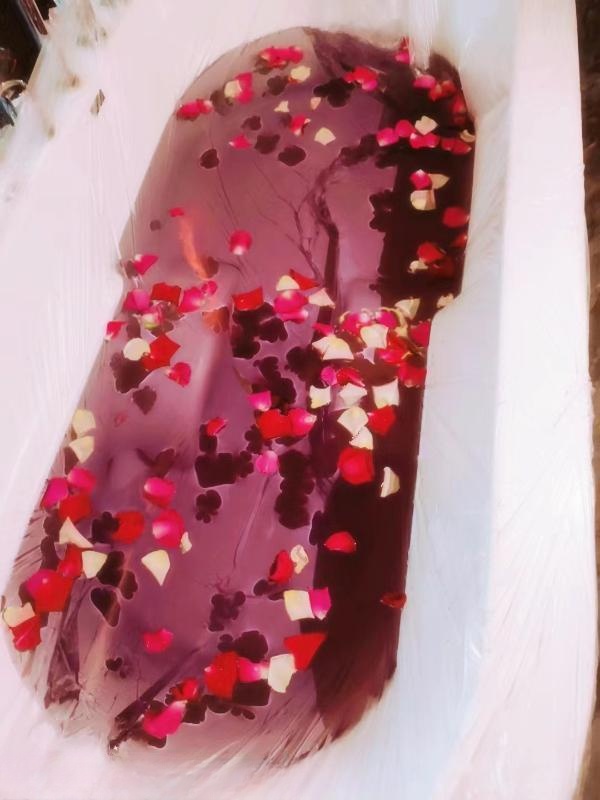 丝足樱花泡泡浴